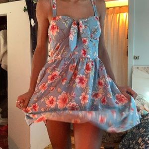 Floral mini dress